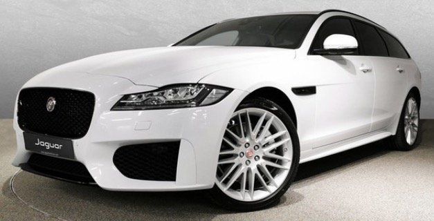 Privat & Gewerbe: Jaguar XF 30t AWD Chequered Flag in Yulong White mit 300PS für 399€   LF 0,53