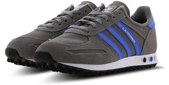 adidas Los Angeles Trainer Grundschule für Kinder in Grau für 31,45€ (statt 52€)