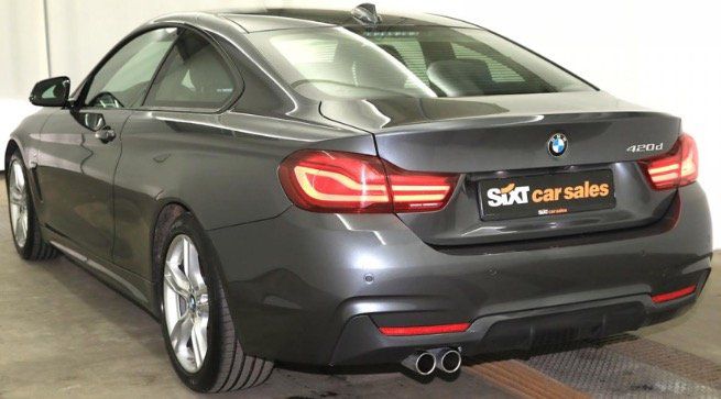 Privat & Gewerbe: BMW 420d M Sport mit 190PS und Navi Professional und LED (Bj.6/2019 ) für 249€   LF 0,43