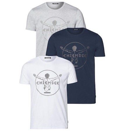 🔥 6er Set Chiemsee Herren T Shirts für 35€ (statt 120€)   XL und 2XL