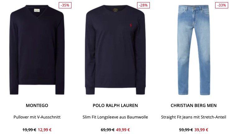 🔥 BlackWeek WarmUp: Peek & Cloppenburg* mit 15% Extra Rabatt ohne MBW€   z.B. Wellensteyn, Hilfiger, BOSS, GANT