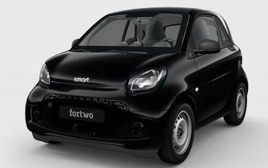 Smart ForTwo EQ coupé mit 82 PS im Leasing für 99€ mtl.   LF: 0.53