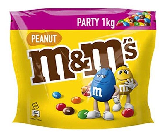 1kg m&ms Peanut Party Pack ab 8,99€ (statt 14€)