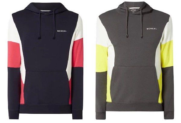 Mcneal Hoodie mit Tunnelzug in versch. Farben für je 16,99€