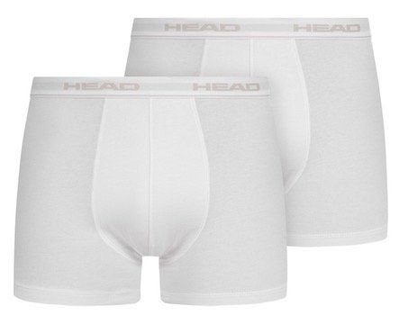 2er Pack HEAD Basic Herren Boxershorts in Weiß für 6,17€ (statt 12€)   nur S, M