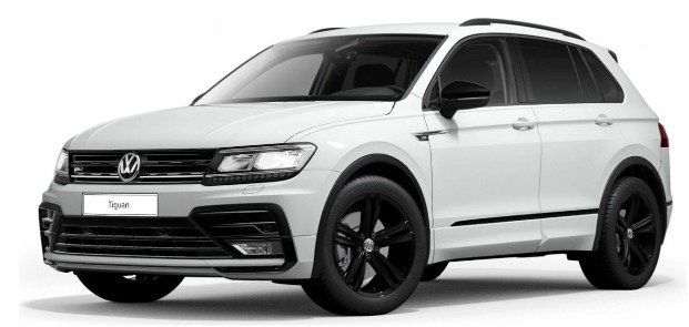 🔥 Gewerbe: VW Tiguan R Line Edition Black Style 2.0 TDI 4Motion inkl. DSG mit 190PS für 129€ netto   LF 0,40