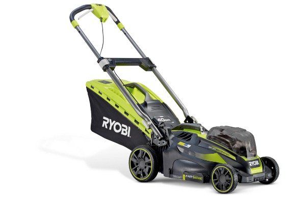 Ausverkauft! RYOBI ONE+ Akku Rasenmäher RLM18X41H240 mit 2x 18V Akkus für 299,99€ (statt 390€)