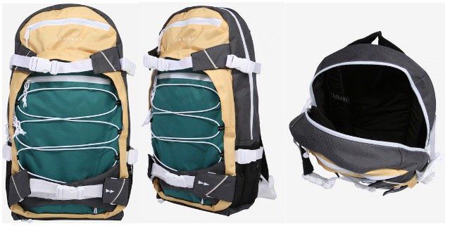 Forvert Rucksack Ice Louis in Gelb Grün Grau für 28,74€ (statt 52€)