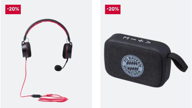 FC Bayern Gamingzubehör mit 20% Rabatt + keine VSK ab 60€   z.B. Laptoptasche für 31,96€ (statt 46€)