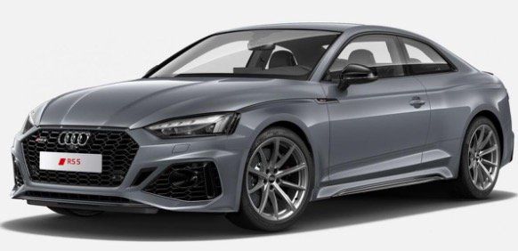 Gewerbe: AUDI RS5 Coupé mit 450PS mit toller Ausstattung in Nardograu für 558€ netto mtl.   LF 0,82