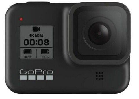 GoPro HERO8 Black Action Cam für 244,99€ (statt neu 309€)   Refurbished