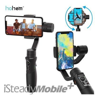 Hohem iSteady Mobile+ Gimbal Stabilisator mit 3 Achsen für 73,99€ (statt 99€)