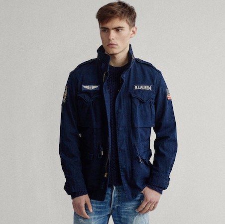 Polo Ralph Lauren Fieldjacke im Pilotenstil für 229,41€ (statt 400€)   nur M, L