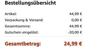 REYLEO 20 Zoll Handgepäck Koffer LUG20B mit 8 Rädern, TSA Schloss und USB Ladeanschluss für 24,99€ (statt 45€)