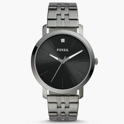 Fossil Herrenuhr Lux Luther aus grauem Edelstahl für 55,50€ (statt 85€)