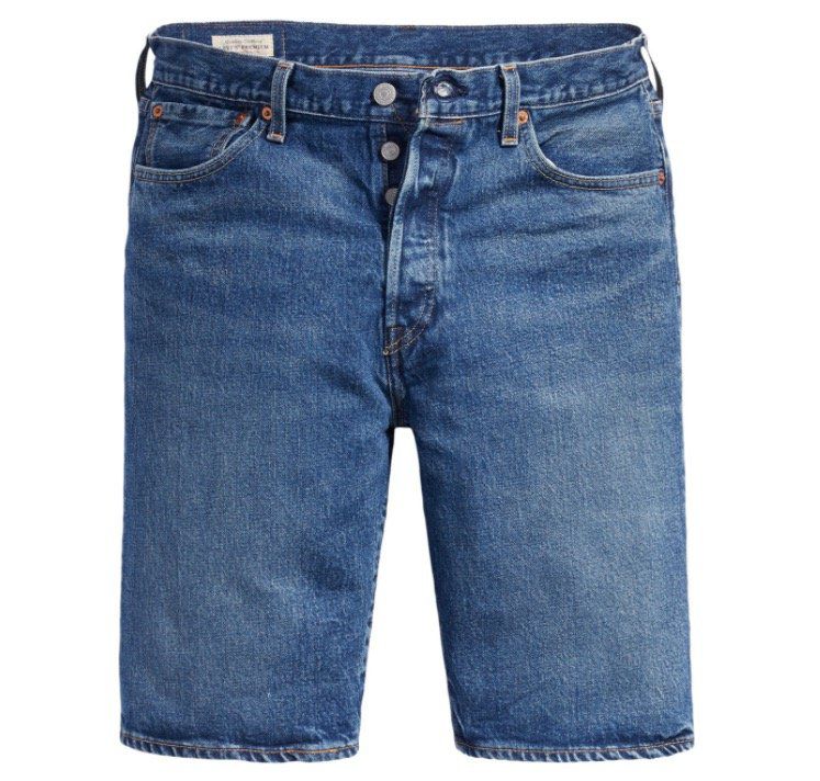 Levis Herren Jeans Short 501 Hemmed für 32,95€ (statt 40€)