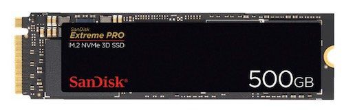 SanDisk Extreme Pro 500GB M.2 SSD für 71,10€ (statt 99€)   mit VISA Zahlung