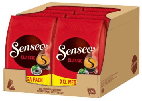 10er Pack Senseo Classic Pads XXL (480 Pads) für 44,90€   20er Pack nur 80,82€