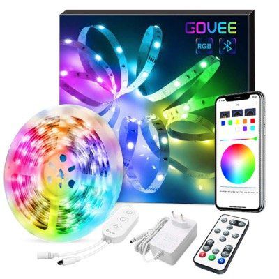 5m Govee RGB LED Streifen mit App Steuerung für 16,79€ (statt 24€)