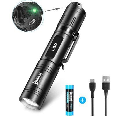 Wuben L50   1200 Lumen Mini LED Taschenlampe für 25,29€ (statt 34€)