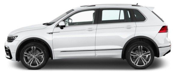 Ausverkauft! Gewerbe: VW Tiguan R Line 2.0 TSI 4Motion mit 190PS für 159€ netto mtl.   LF 0,52