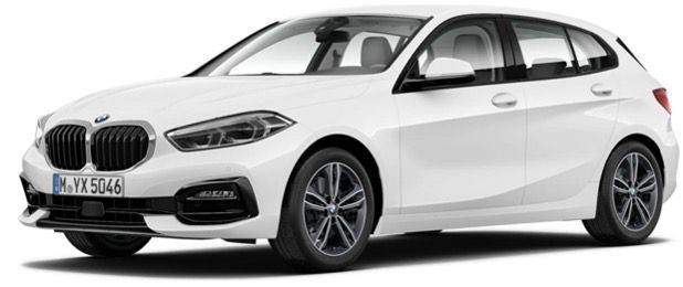 Privat & Gewerbe: BMW 118i Sport Line mit 136PS in Alpinweiß für 199€ mtl.   LF: 0,69