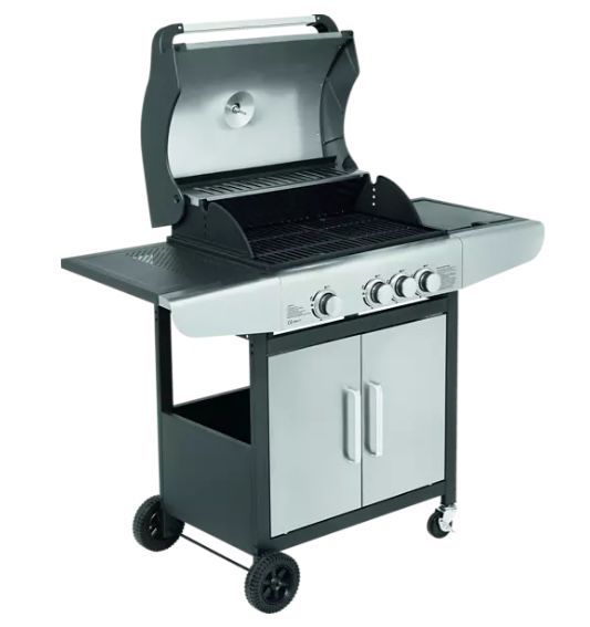 Justus Ares 3 SU Gasgrill mit Gussrost ab 122€ (statt 329€)