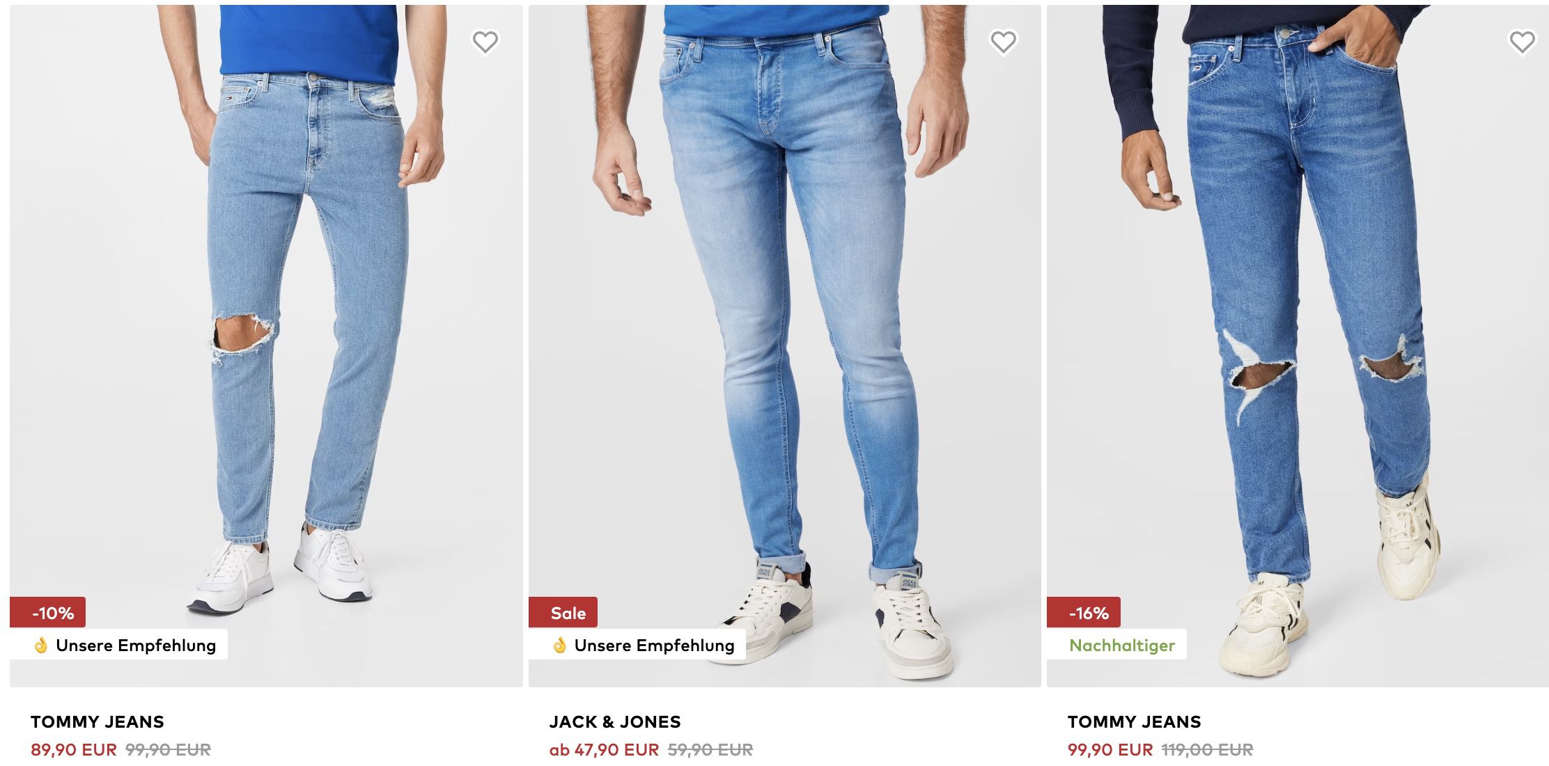 About You mit 20% Extra Rabatt auf bereits reduzierte Marken Jeans + keine VSK