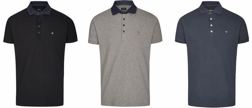 Diesel SERPICO & YAHEI Herren Poloshirts bis 2XL für je 36,79€ (statt 46€)