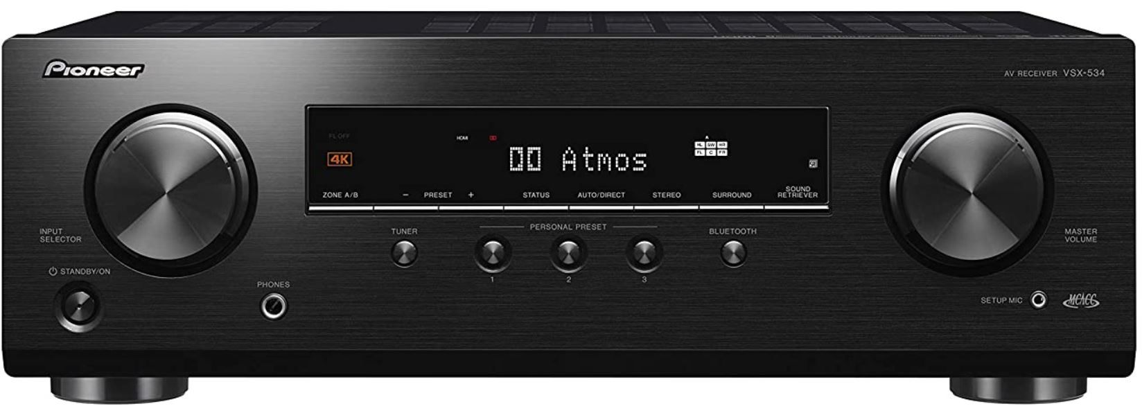 Pioneer VSX 534D AV Receiver 5.1 Dolby Atmos für 337,95€ (statt 380€)