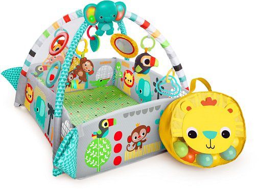 Bright Starts   5 in 1 Spieldecke mit Spielbogen für 64,99€ (statt 79€)