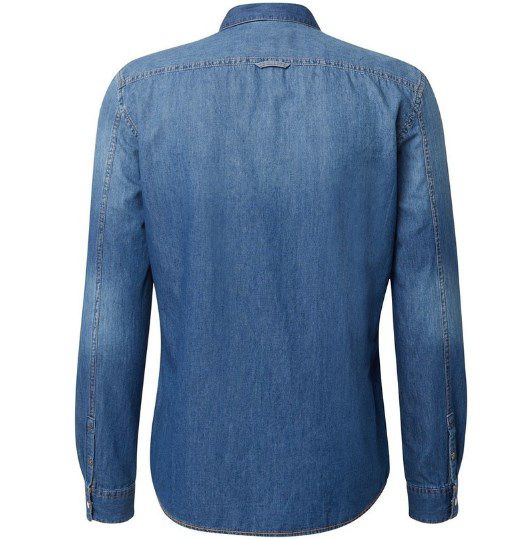 Tom Tailor Jeanshemd aus 100% Baumwolle für 19,19€ (statt 32€)