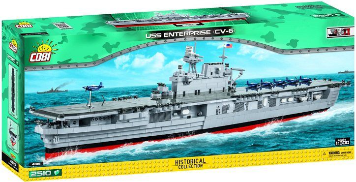 Vorbei! Cobi (4851) Flugzeugträger USS Enterprise CV 6 für 99,99€ (statt 140€)