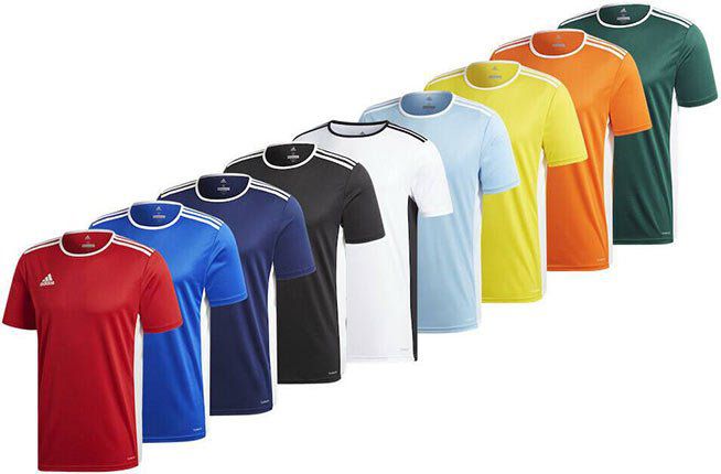 adidas Entrada 18 Aeroready Trainingsshirts in 10 Farben für je 10,95€