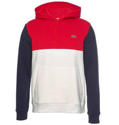 Lacoste Hoodie SH8865 im dreifarbigen Design für 84,99€ (statt 140€)