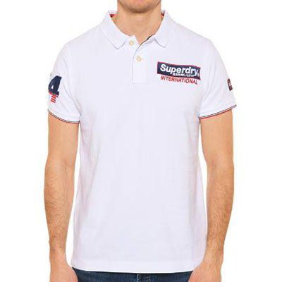 Superdry Polo Shirt Superstate Champion aus Bio Baumwolle für 22€ (statt 30€)