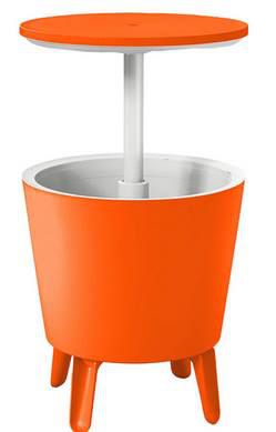 Keter Coolbar   Beistelltisch mit Kühlmöglichkeit (30L) in Orange für 48,90€ (statt 75€)