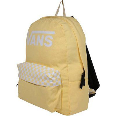 VANS Rucksack REALM in Gelb / Weiß für 20,93€ (statt 34€)