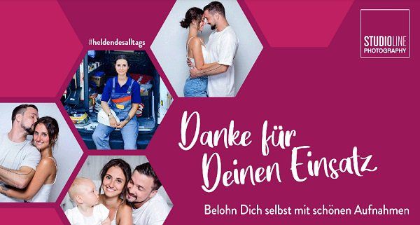 Alltagshelden: Kostenloses Fotoshooting bei Studioline ergattern