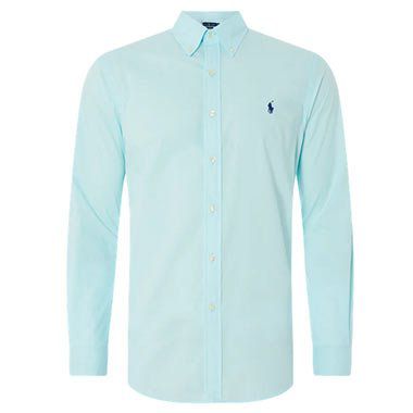 Polo Ralph Lauren Slim Fit Freizeithemd aus Popeline in 2 Farben für je 63,99€ (statt 100€)