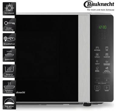 Bauknecht MF 203 SB 800 Watt Mikrowelle mit Grill für 119,90€ (statt 165€)