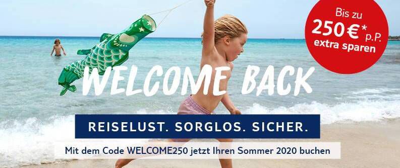 TUI: Bis zu 250€ Rabatt p.P. bei Pauschalreisen TUI: Bis zu 250€ Rabatt p.P. bei Pauschalreisen