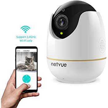 NETVUE 360° 1080p Überwachungskamera mit Bewegungserkennung für 24,99€ (statt 50€)