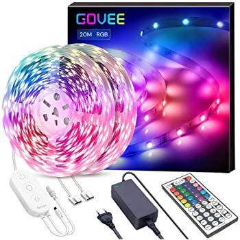 2x10m Govee RGB LED Streifen inkl. Controller & Fernbedienung für 35,99€ (statt 50€)