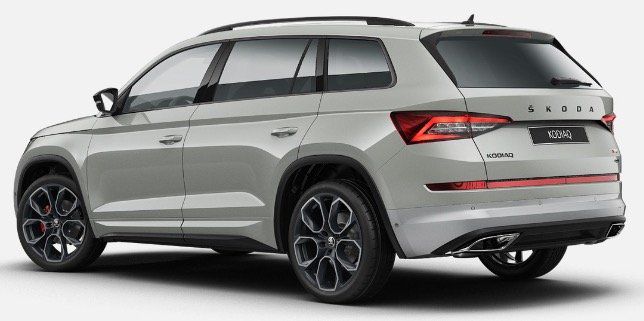 Gewerbe: Skoda Kodiaq RS Bi Turbo in Vollaustattung mit 240PS auf 20 Zoll für 387,94€ mtl   LF 0,68