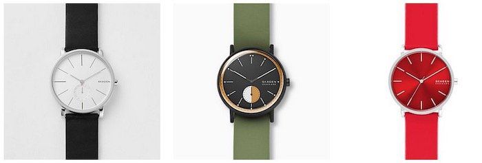 SKAGEN Sale mit bis 70% Zusatz Rabatt   z.B. Herrenuhr Hagen mit 3 Zeiger Werk für 44€ (statt 97€)