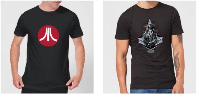 Gaming T Shirts (Sonic, Tetris, Assassins Creed etc.) für je 10,99€