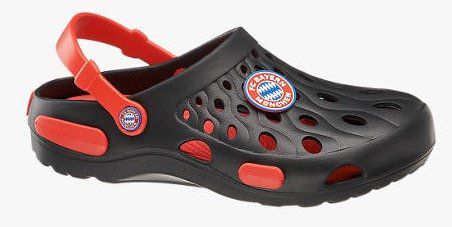 FC Bayern Clogs Gartenschuhe für 14,99€ (statt 28€)   nur 40 bis 44