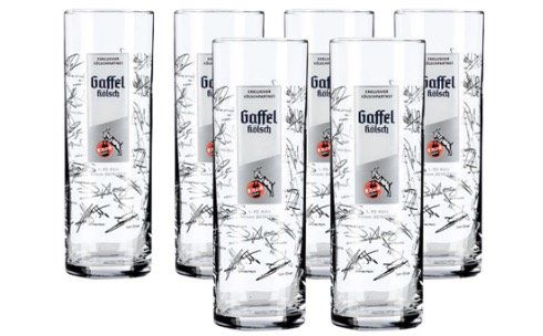 Saisonendspurt Sale beim 1. FC Köln   z.B. 6er Pack FC Gaffel Kölsch Gläser für 9,95€