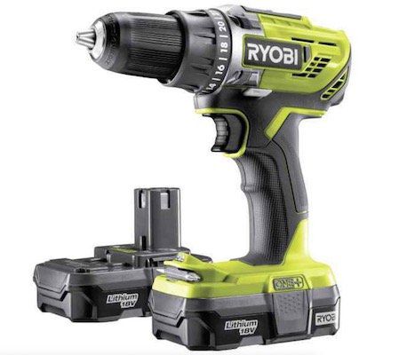 Ryobi R18DD3 Akku Bohrschrauber inkl. 2 Akkus für 92€ (statt 105€) + 15,60€ in Superpunkten